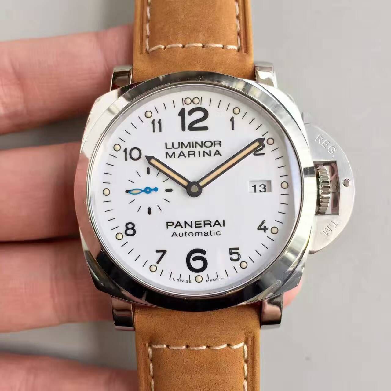 【ZF一比一超A高仿手表】沛纳海LUMINOR 1950系列PAM01499腕表 / PA002