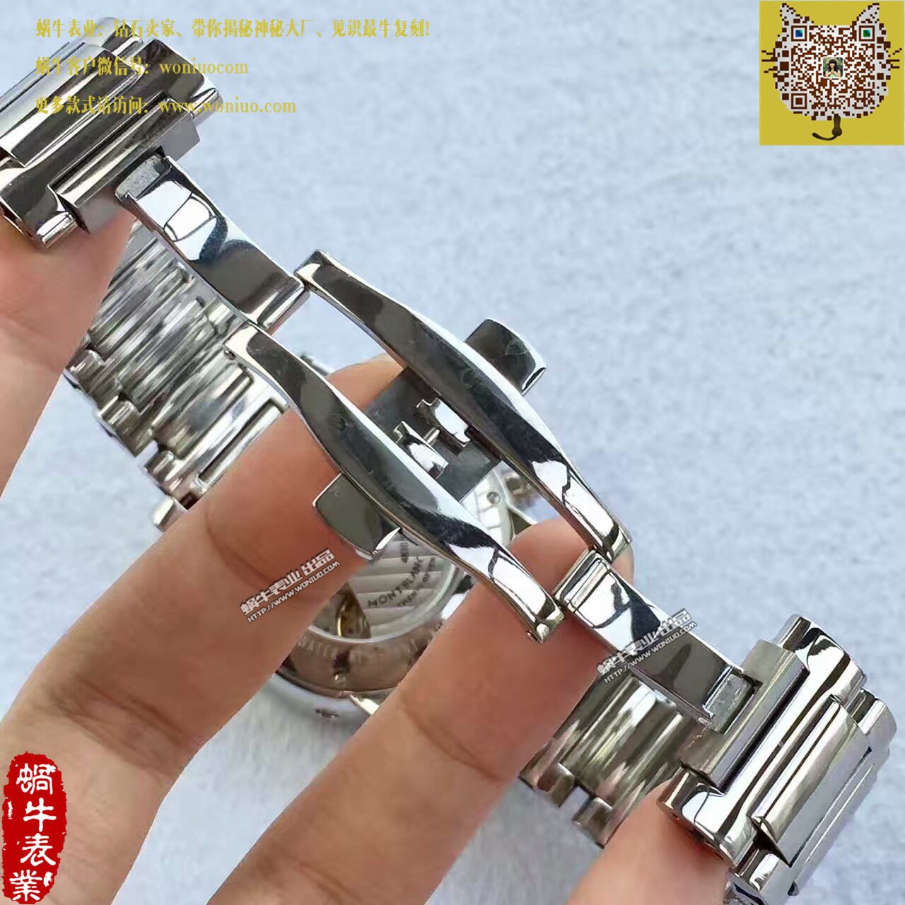【台湾厂一比一超A高仿手表】万宝龙时光行者系列U036972腕表 / MB011
