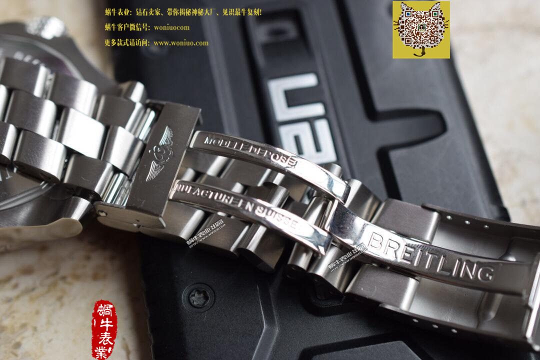 【实物图鉴赏】百年灵海狼手表 《定制版搭配原装瑞士ETA2836机芯》 / BL031