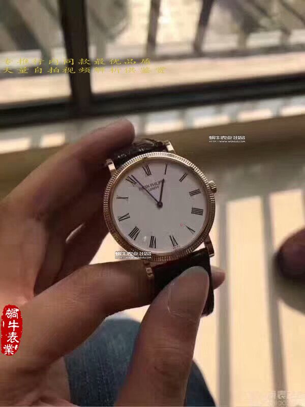 【台湾厂一比一超A高仿手表】百达翡丽5120Calatrava古典表系列腕表 / BD214