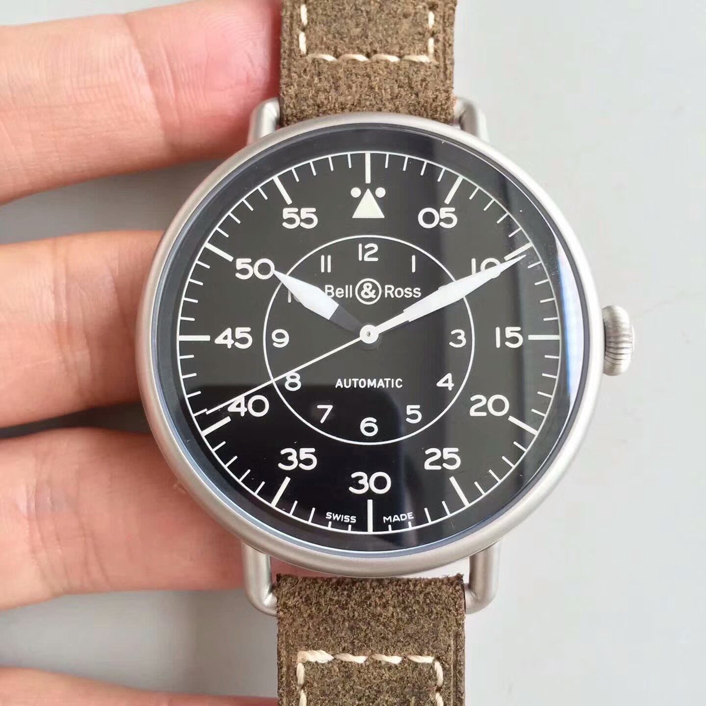 【BR一比一超A复刻手表】柏莱士VINTAGE 系列WW1-92 MILITARY腕表 / BLBA017