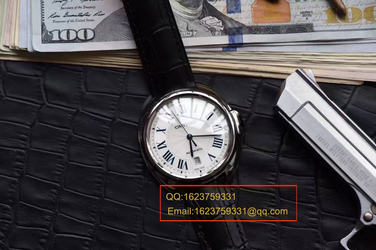 【KW厂1:1超A高仿手表】卡地亚CARTIER 钥匙系列腕表男装40厘米 WGCL0005 / KAI004