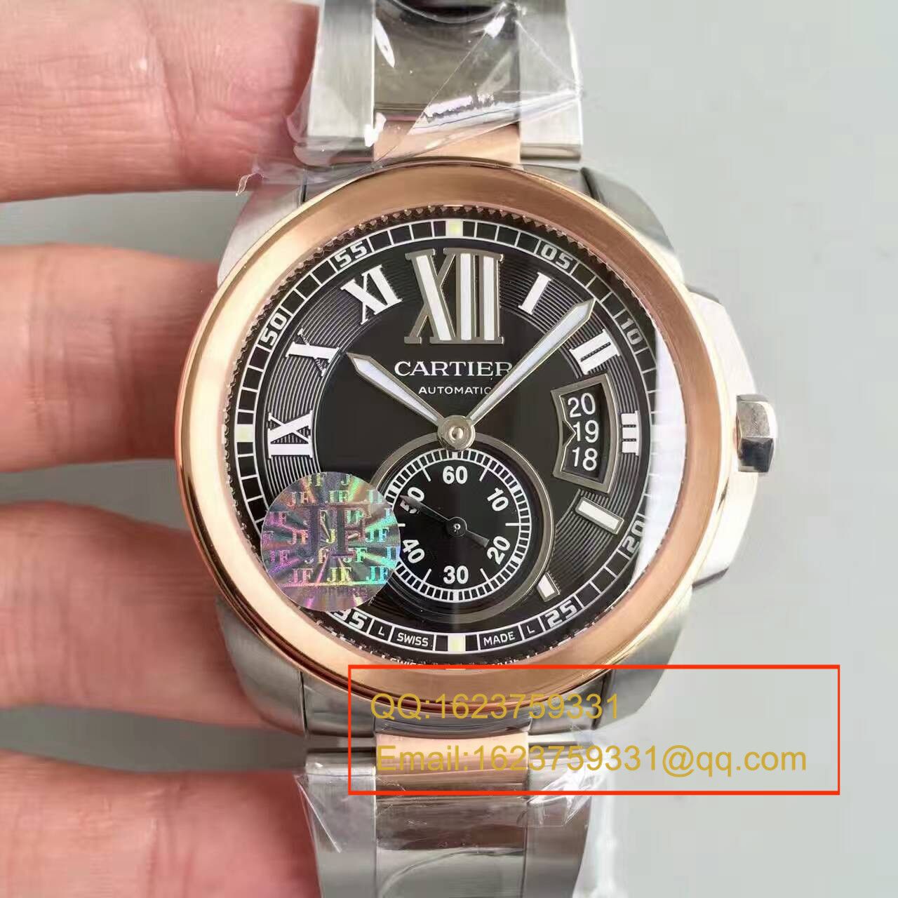【JF厂一比一超A高仿手表】卡地亚CALIBRE DE CARTIER 系列W7100015腕表 / K025