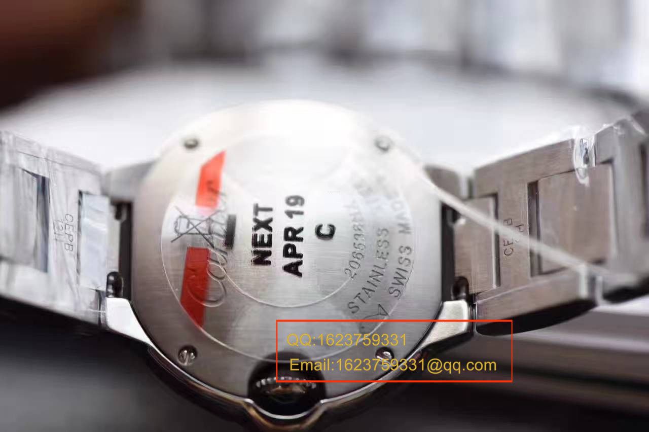 【独家视频测评V6厂一比一超A精仿手表】卡地亚蓝气球系列小号28毫米WE902073女士石英腕表 / K063