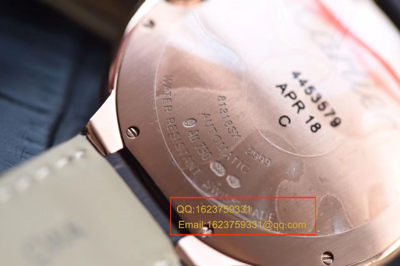 【HBBV6厂1:1高仿手表】卡地亚蓝气球系列W6920037男表《男装42毫米》 / K085