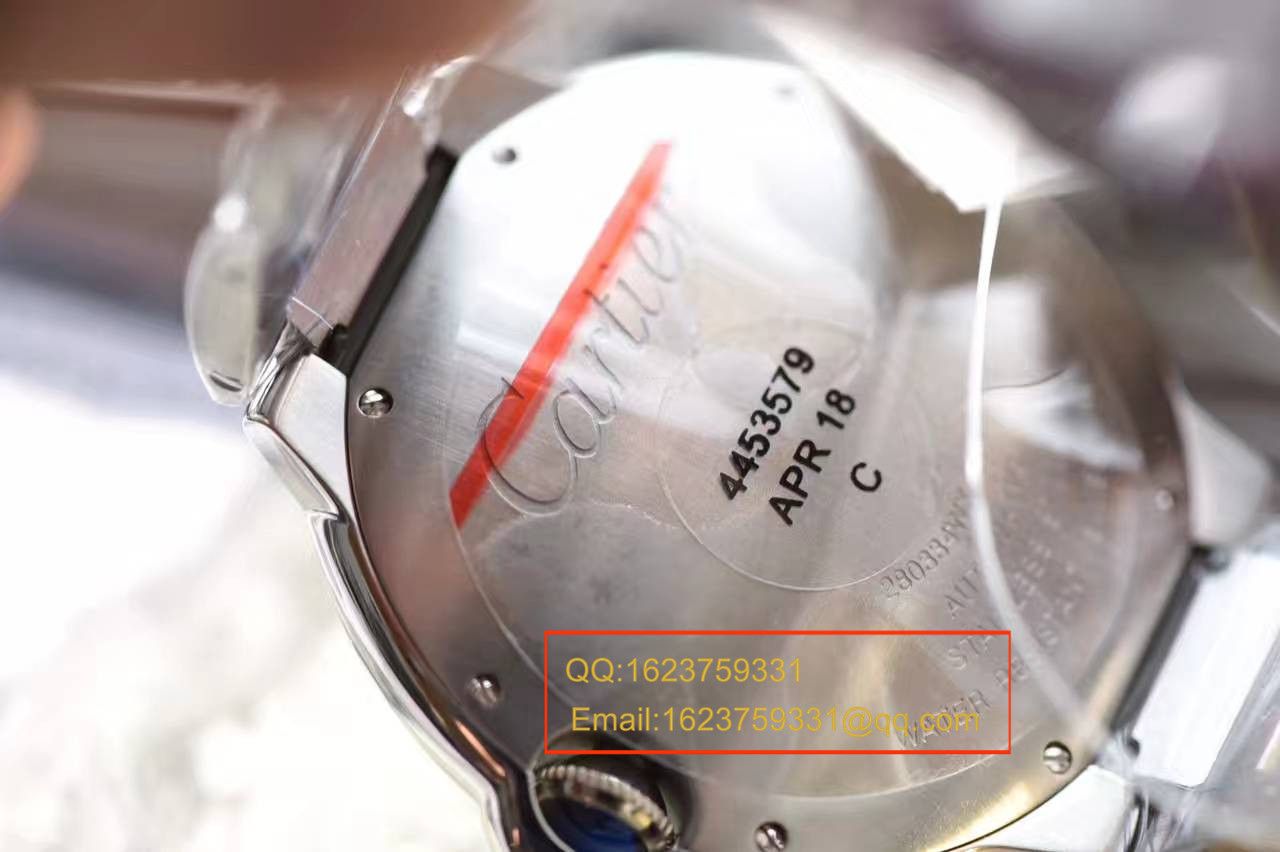 【HBBV6厂一比一精仿手表】卡地亚蓝气球系列W6920042腕表《男表42毫米》 / K044.1