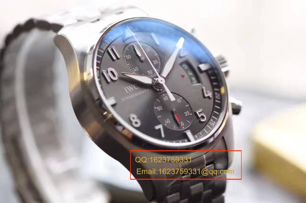 【独家视频测评一比一超A高仿手表】万国飞行员喷火战机计时腕表系列IW387808腕表 / WG138A