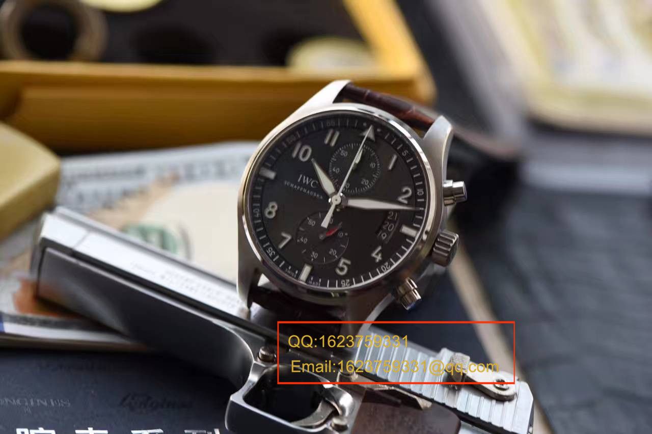 【独家视频测评一比一超A高仿手表】万国飞行员喷火战机计时腕表系列IW387808腕表 / WG138A