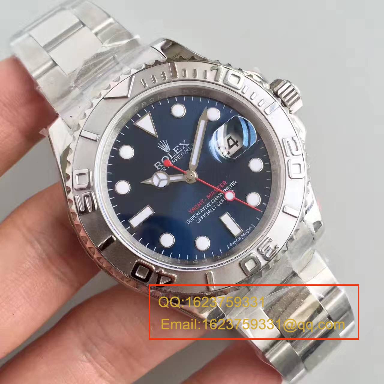 【N厂一比一复刻手表】劳力士游艇名仕型系列116622-78760 蓝盘机械手表 / RBA021