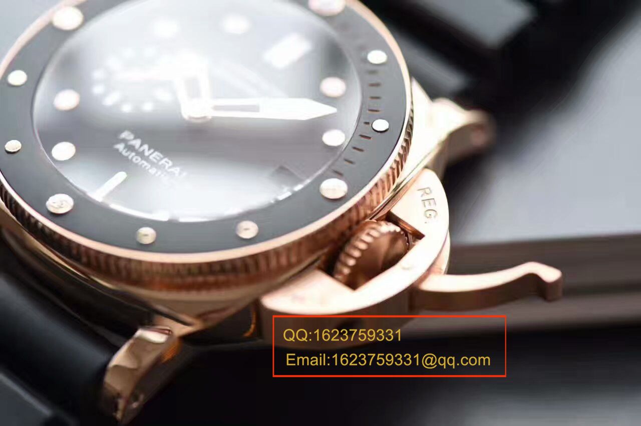 【视频评测XF一比一顶级复刻手表】沛纳海Luminor 1950系列PAM00684霍建华代言小金表 / PAMBC00684