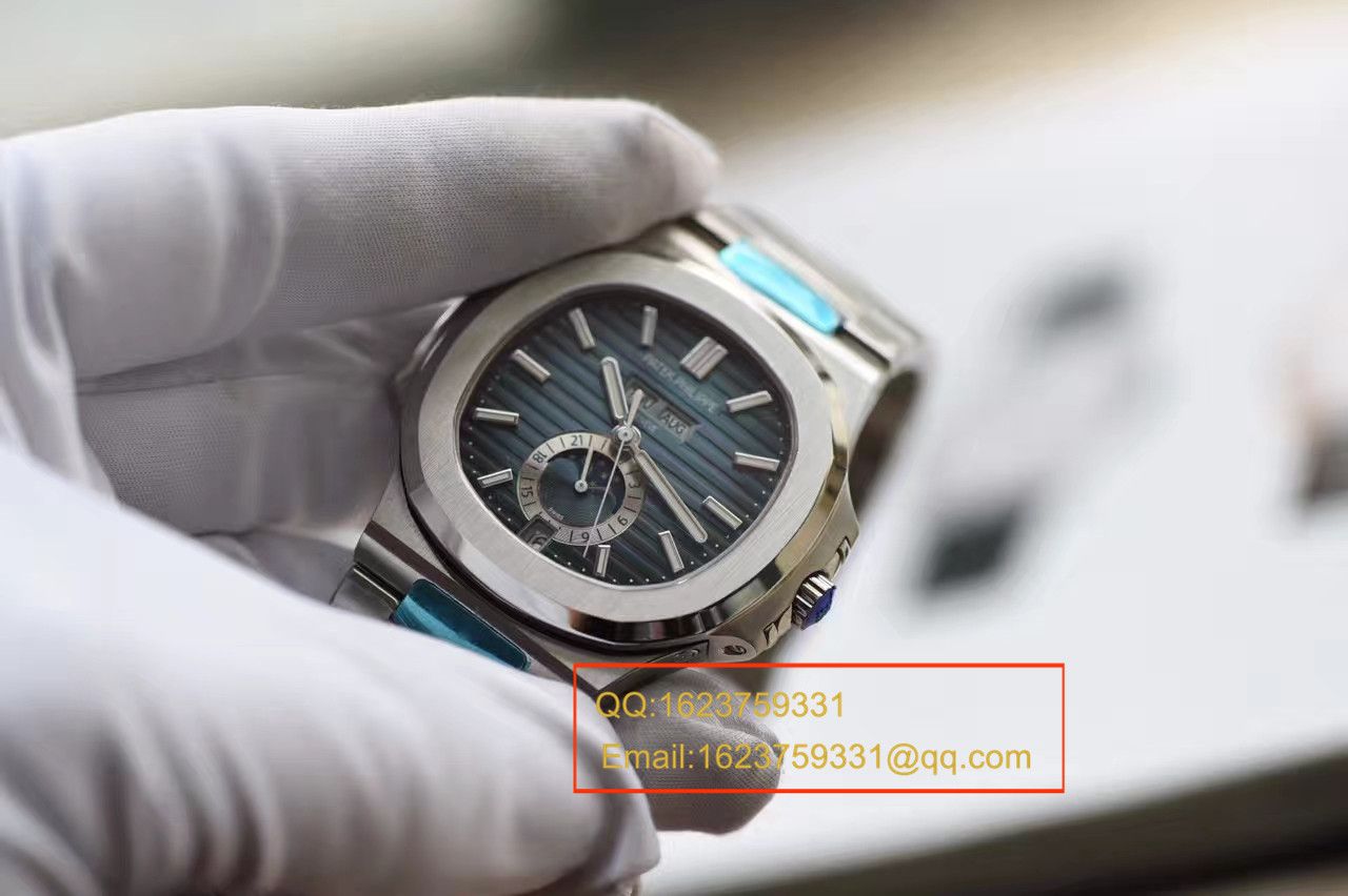 【KM一比一超A高精仿手表】百达翡丽运动系列鹦鹉螺月相5726/1A腕表 / BDBE199