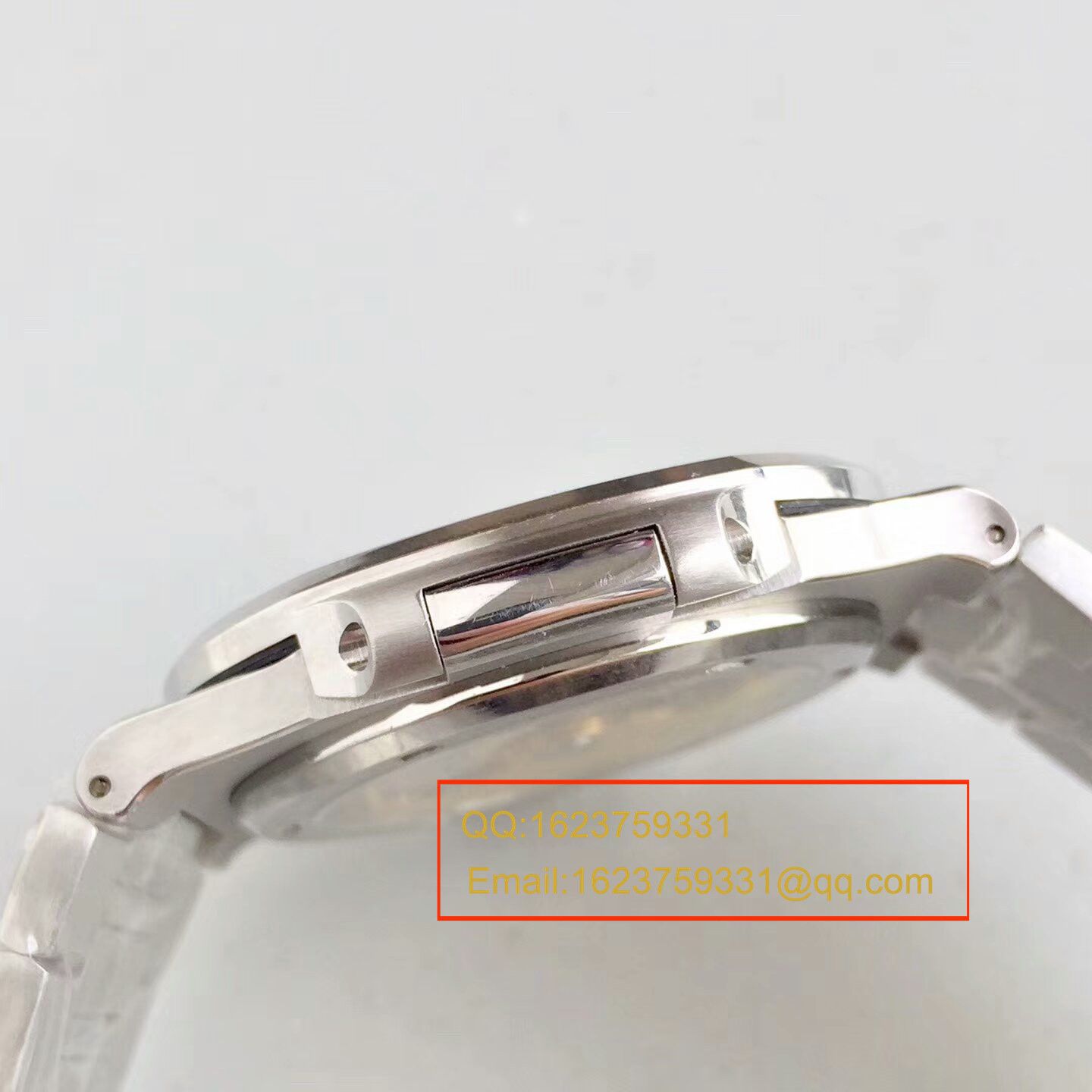 【PF一比一超A高仿手表】百达翡丽运动系列5711G 白金腕表钢带款(鹦鹉螺) / BDBC201