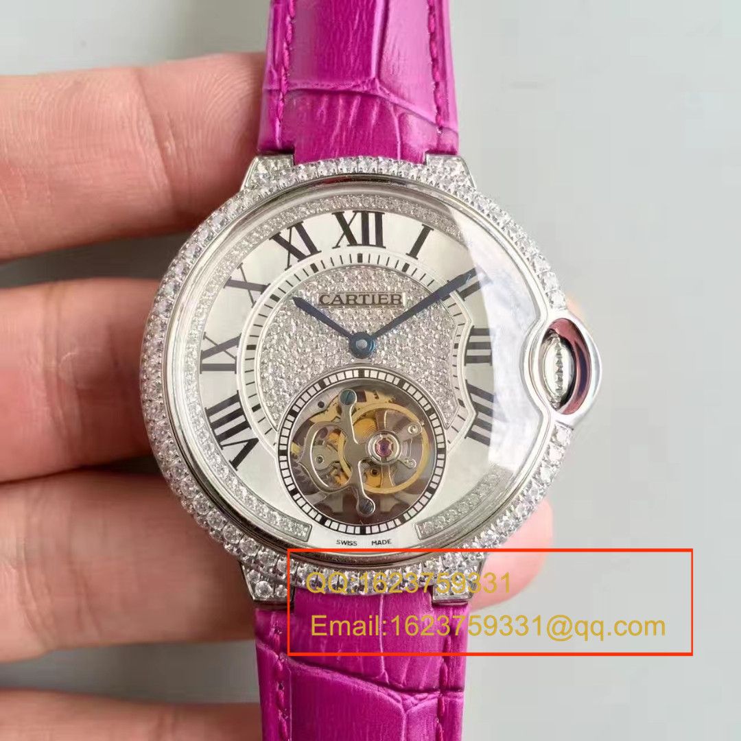 【TF厂一比一超A高仿手表】卡地亚创意宝石腕表系列HPI00716女表（满天星陀飞轮） / K081