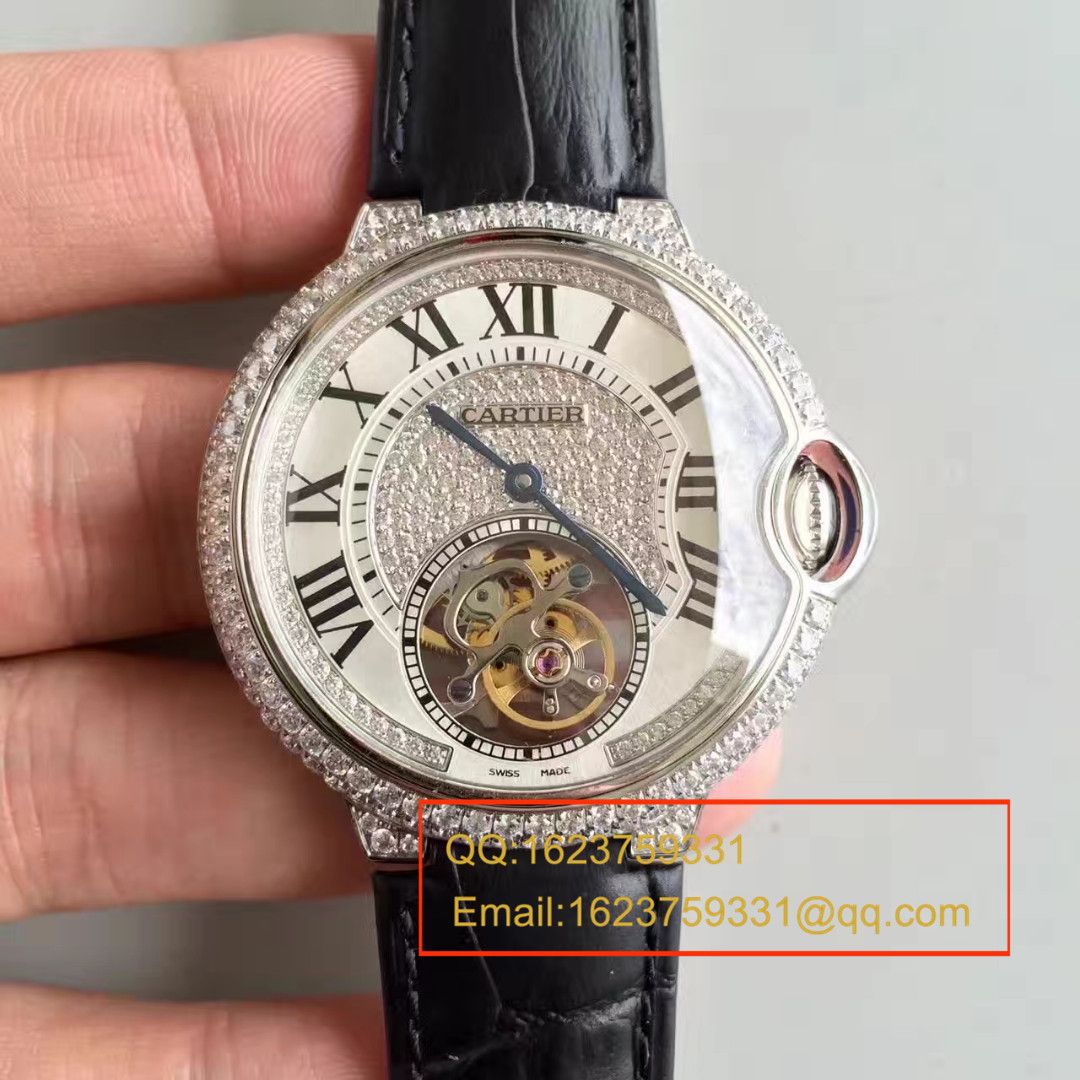 【TF厂一比一超A高仿手表】卡地亚创意宝石腕表系列HPI00716女表（满天星陀飞轮） / K081