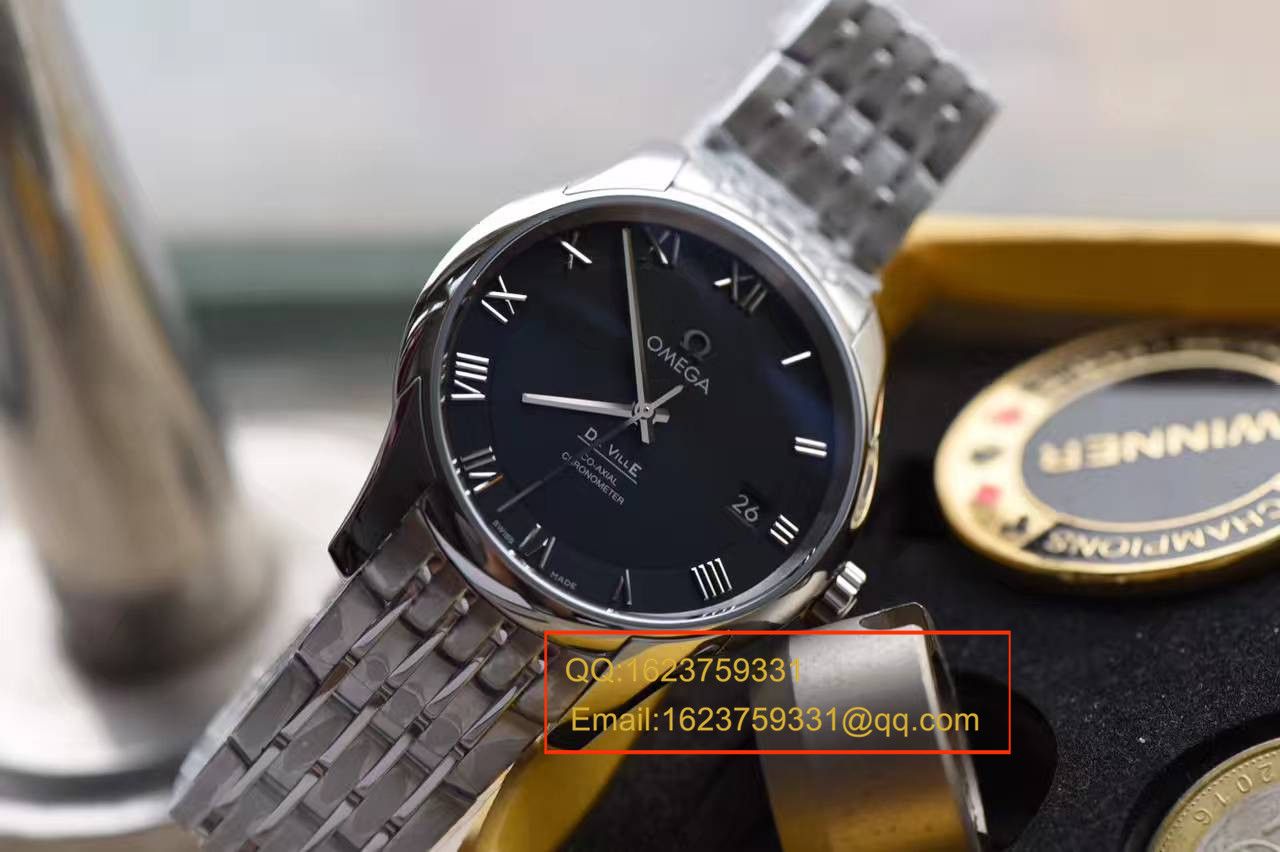 【SSS厂顶级1:1复刻手表】欧米茄碟飞系列431.10.41.21.01.001腕表 黑面 / M204B