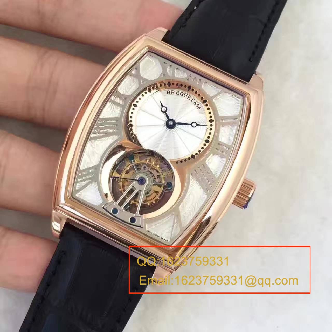 【BM厂1:1顶级精仿手表】宝玑传承系列5497BR/12/9V6腕表真陀飞轮机械手表《玫瑰金款》 / BJ021