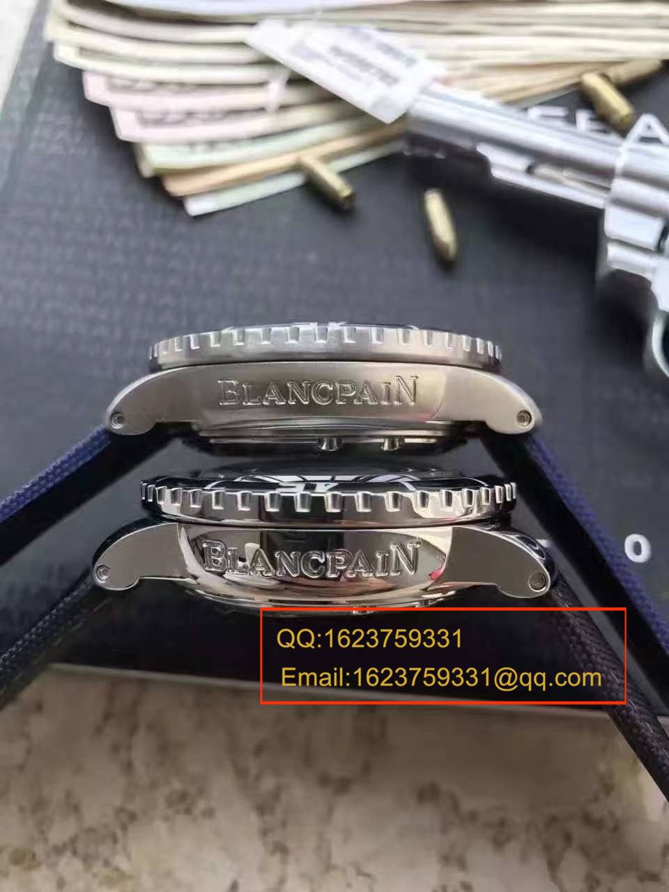 【N厂出品】 宝珀blancpain 五十噚超薄机芯系列 5015D-1140-52B 自动机械男表 / BP006
