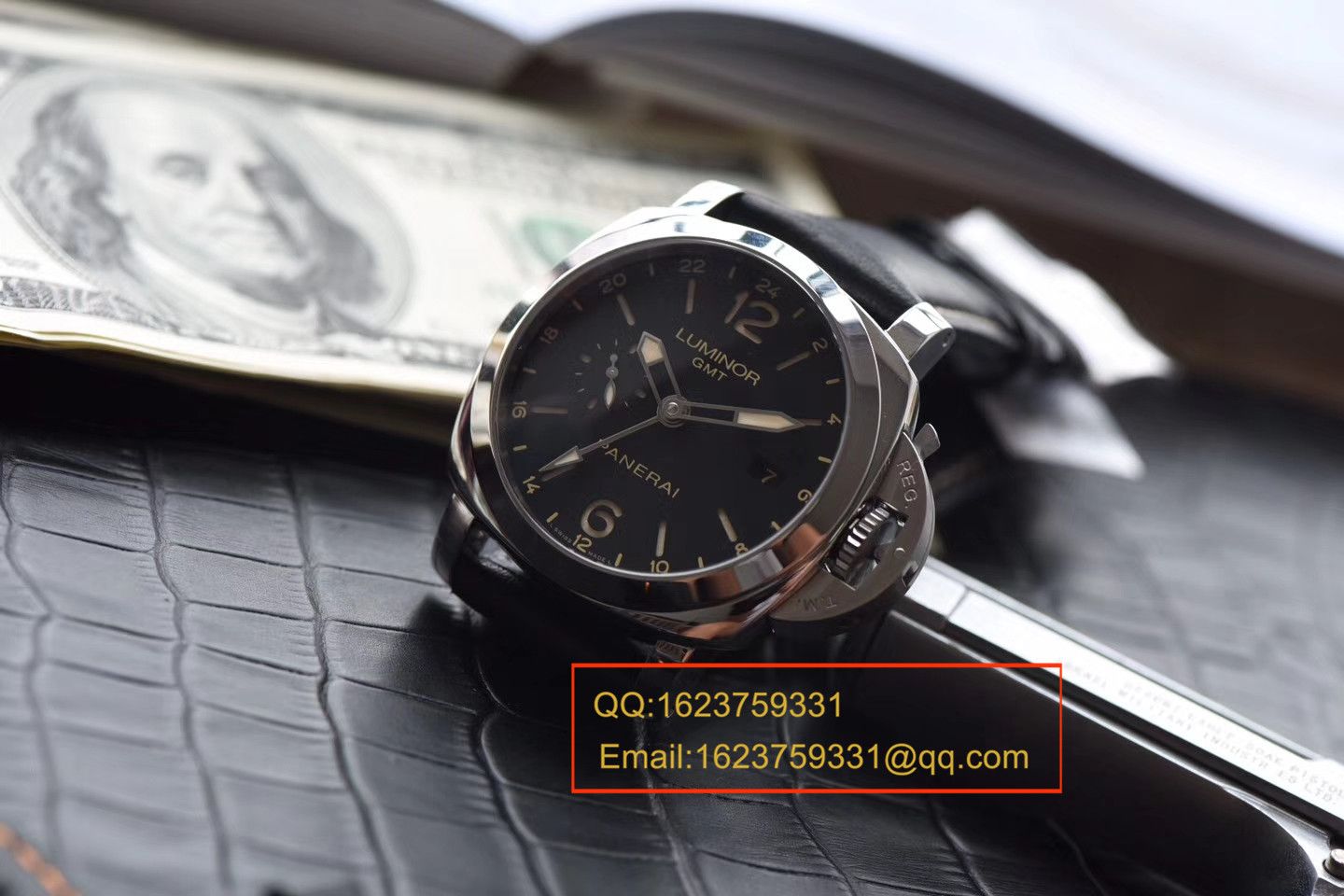 【VS一比一超A高仿手表】沛纳海LUMINOR 1950系列PAM00531 GMT 两地时区腕表 / PA056