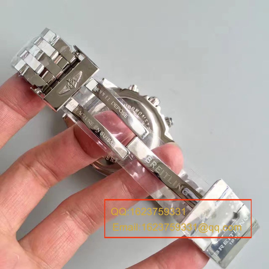 【JF厂1:1超A复刻手表】百年灵机械计时系列AB011012/G684(Barenia精钢表带)腕表 / BL004