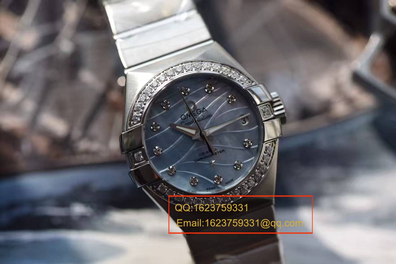 【HBBV6厂一比一超A高仿手表】欧米茄星座123.15.27.20.57.001女士腕表 / M304