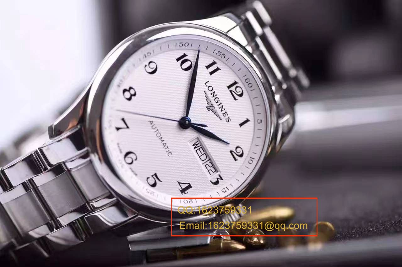 【视频评测YL厂1:1复刻手表】浪琴名匠系列名匠双历L2.755.4.78.6腕表 / LAF063