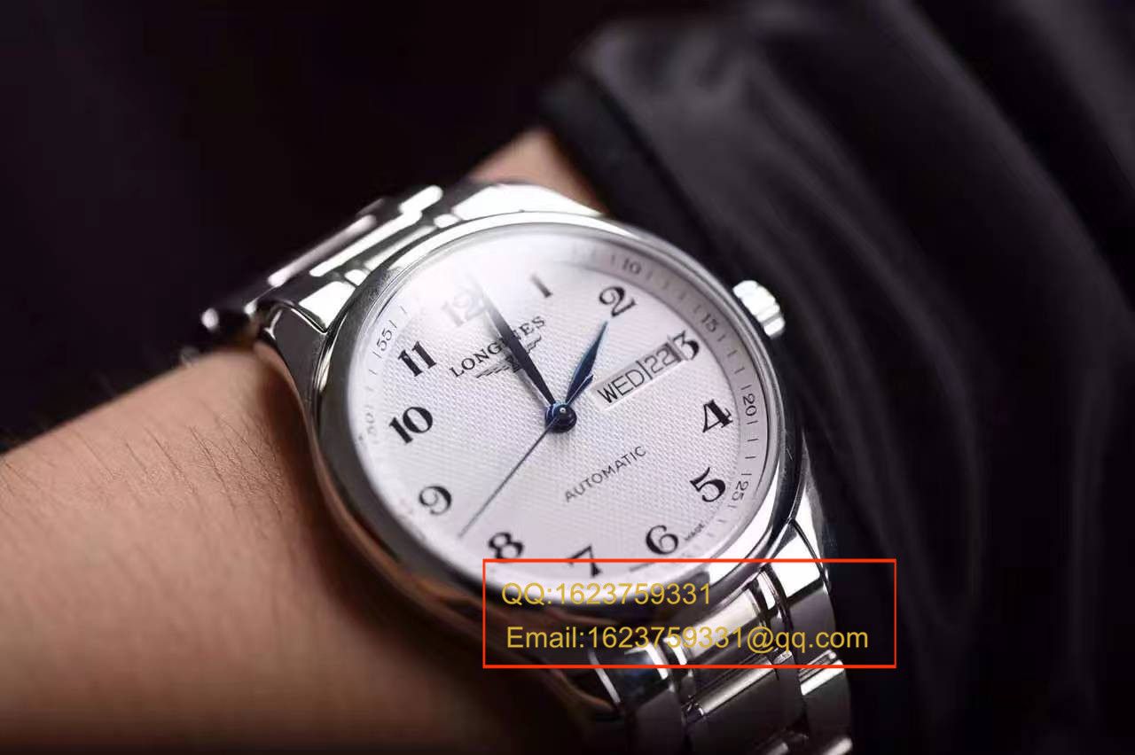 【视频评测YL厂1:1复刻手表】浪琴名匠系列名匠双历L2.755.4.78.6腕表 / LAF063
