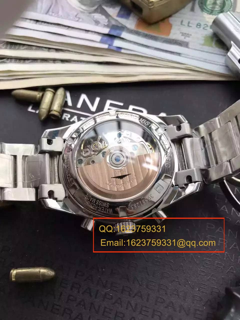 【视频评测YL厂1:1顶级复刻手表】浪琴康铂系列L2.786.4.76男表 / LAF053