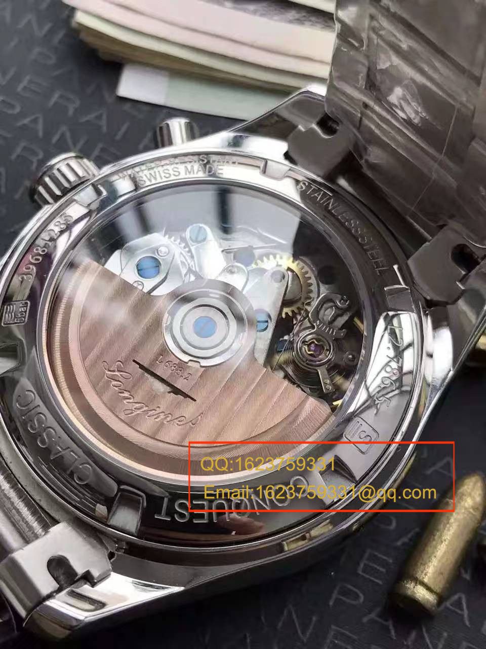 【视频评测YL厂1:1顶级复刻手表】浪琴康铂系列L2.786.4.76男表 / LAF053