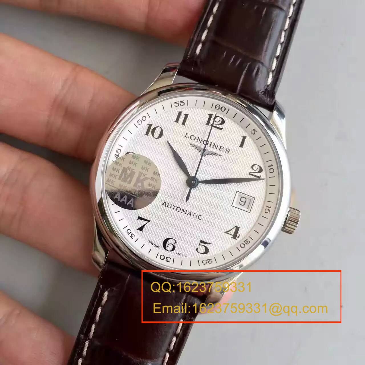 【MK厂一比一超A精仿手表】浪琴LONGINES制表传统《名匠系列》L2.518.4.78.3机械腕表 / LQ008