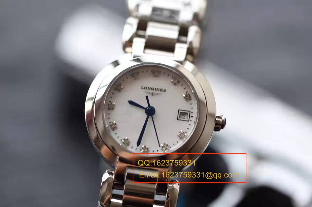 【KZ台湾厂一比一高仿手表】浪琴优雅系列L8.109.4.87.6女士石英腕表 / L044