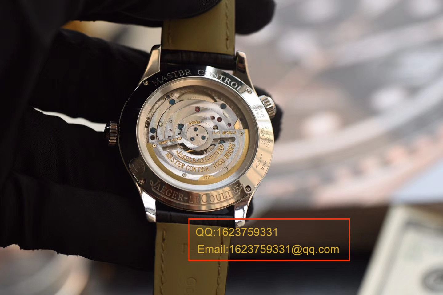 【TW一比一超A高仿手表】积家大师 MASTER CONTROL系列q1428420双时区腕表 / JJBE029B