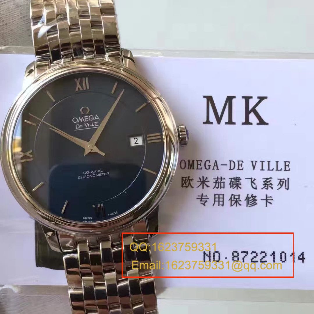 【MK厂超A精仿手表】欧米茄碟飞系列  典雅系列 424.10.37.20.03.001男士机械腕表 / M145