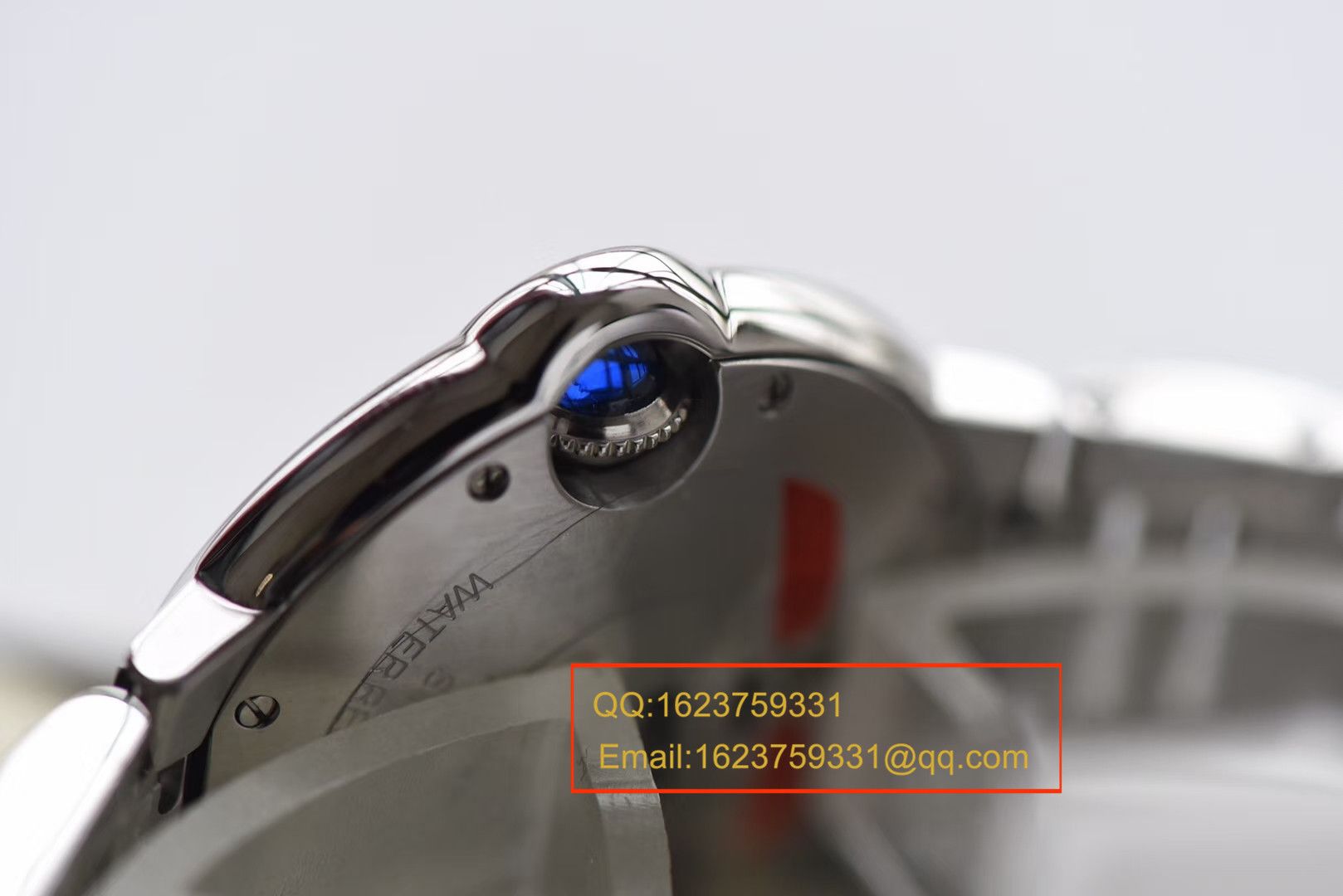 【独家视频测评V6厂一比一精仿手表】卡地亚蓝气球系列W6920084女士33毫米石英腕表 / KAC080