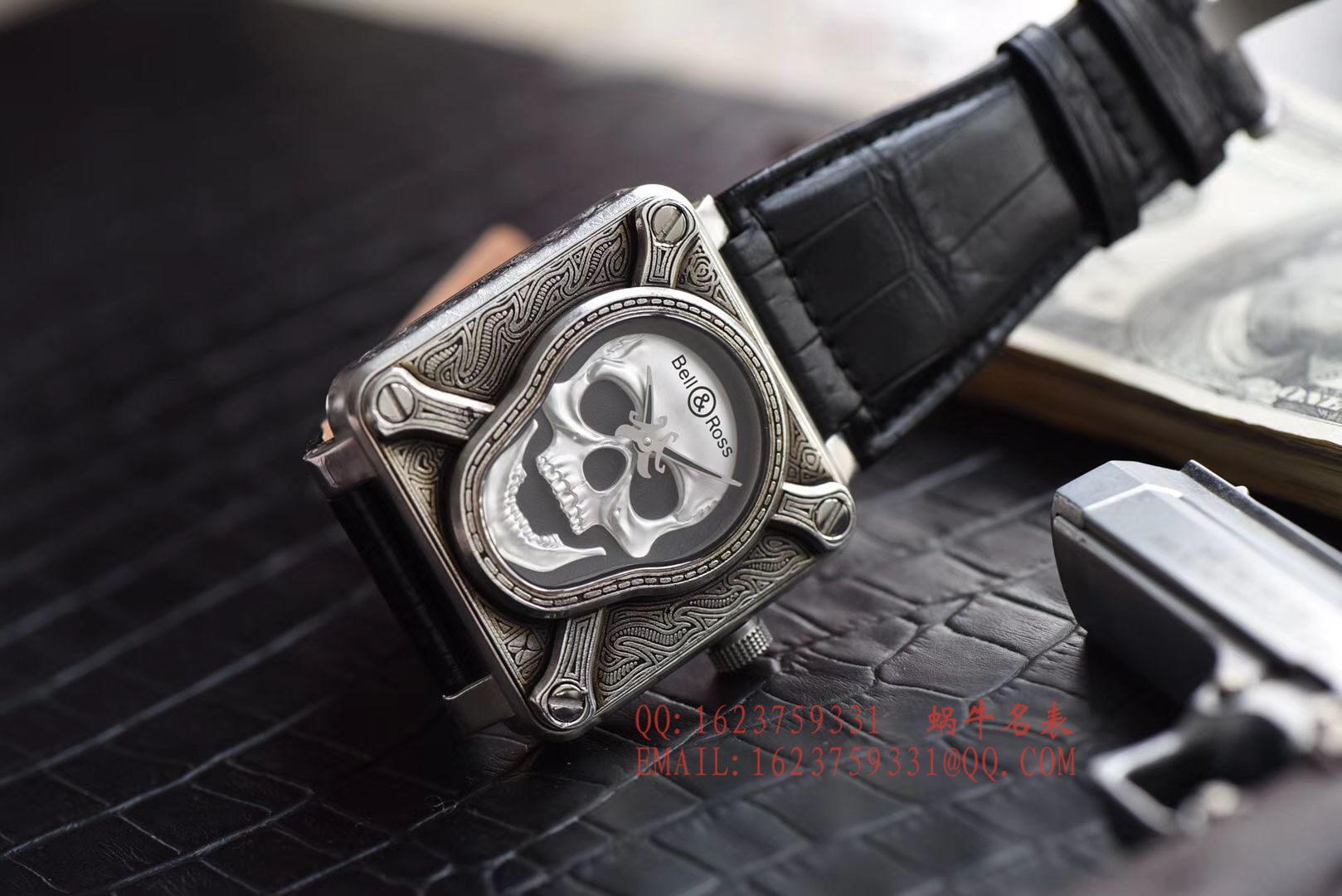【独家视频评测】柏莱士BELL & ROSS BR 01 Burning skull  Instruments 系列限量版骷颅头 / BLCH019