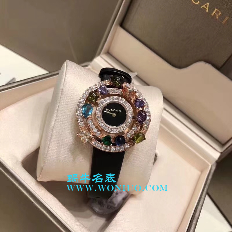 宝格丽astrale珠宝系列腕表闪亮登场 限量发售 按订货顺序出货 黄金镶嵌彩色宝石 / BG011