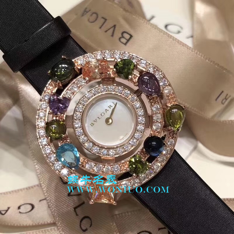 宝格丽astrale珠宝系列腕表闪亮登场 限量发售 按订货顺序出货 黄金镶嵌彩色宝石 / BG011