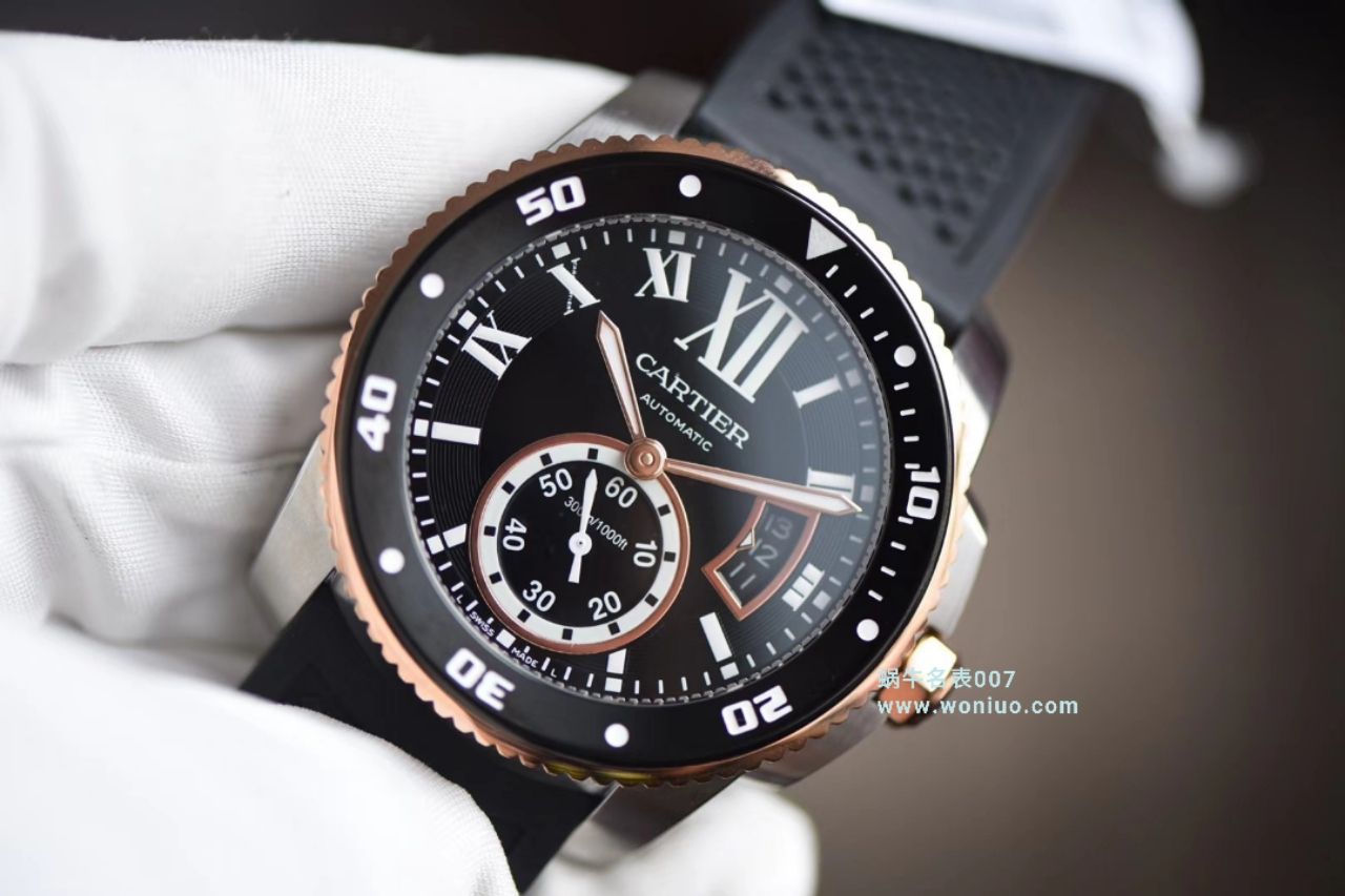 【JF厂一比一顶级复刻手表】卡地亚卡历博/卡利博CALIBRE DE CARTIER 系列W7100052腕表 / K075