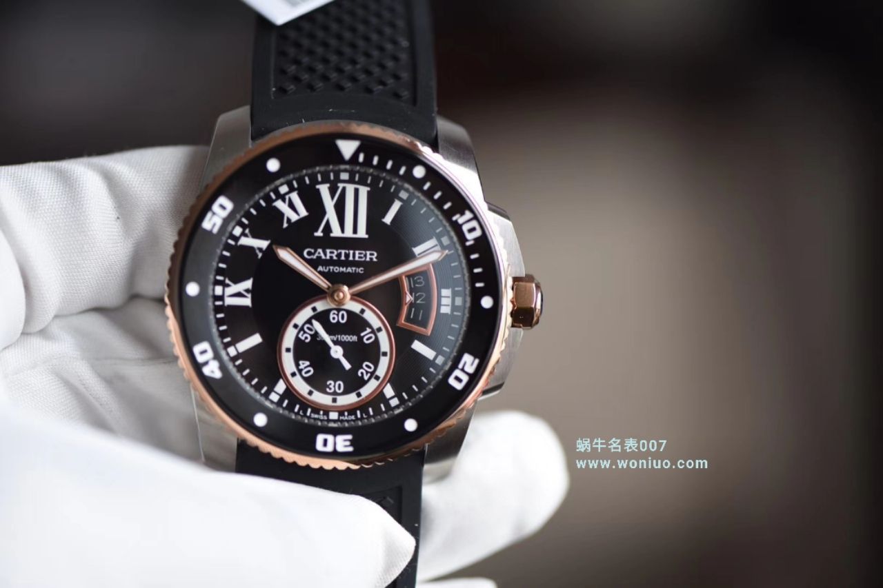 【JF厂一比一顶级复刻手表】卡地亚卡历博/卡利博CALIBRE DE CARTIER 系列W7100052腕表 / K075