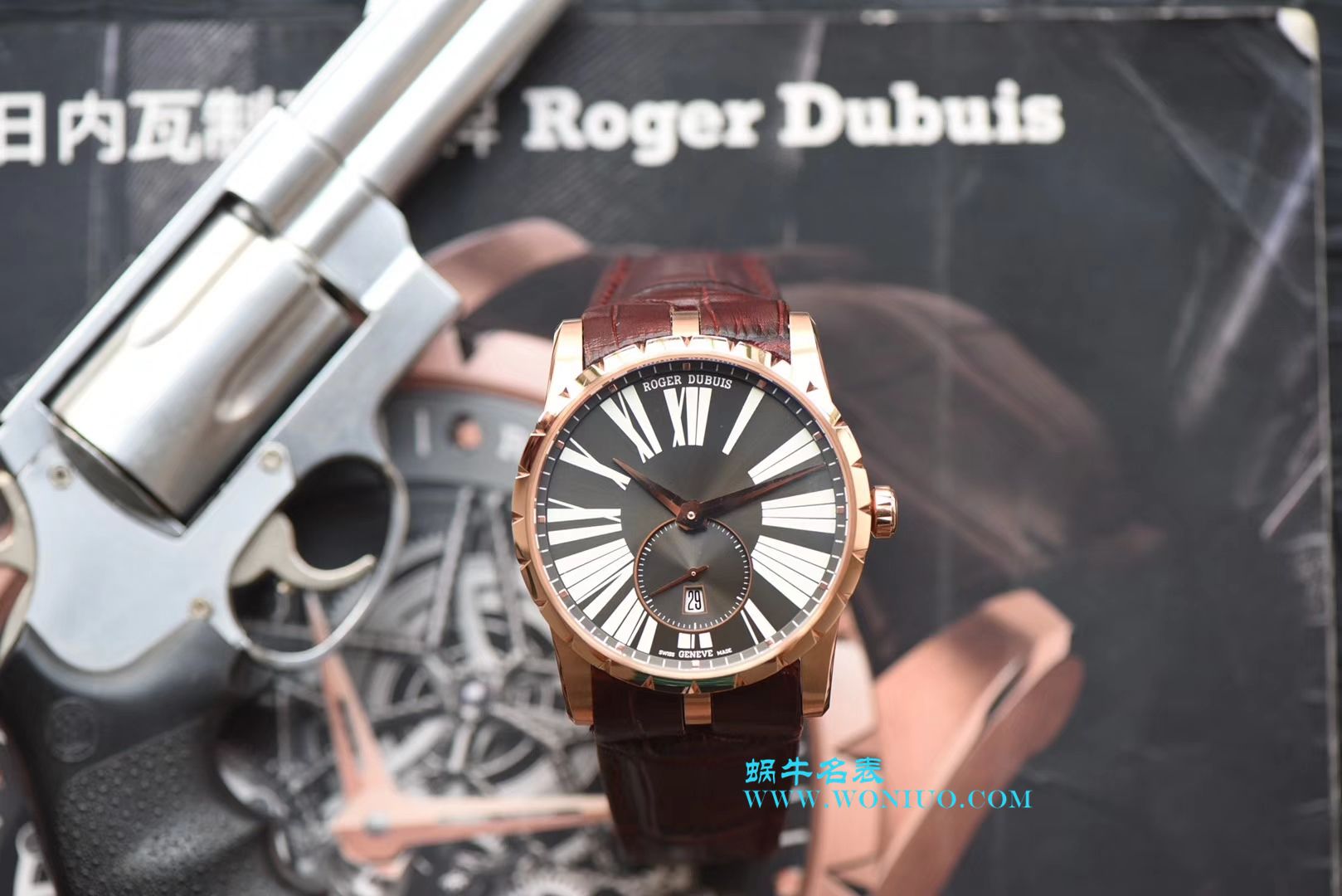 【RD一比一超A复刻手表】罗杰杜彼EXCALIBUR（王者系列）系列DBEX0537腕表 / LJ023