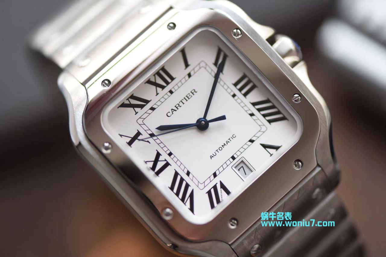 【KOR一比一超A高仿手表】卡地亚桑托斯山度士系列WSSA0009腕表 / K162