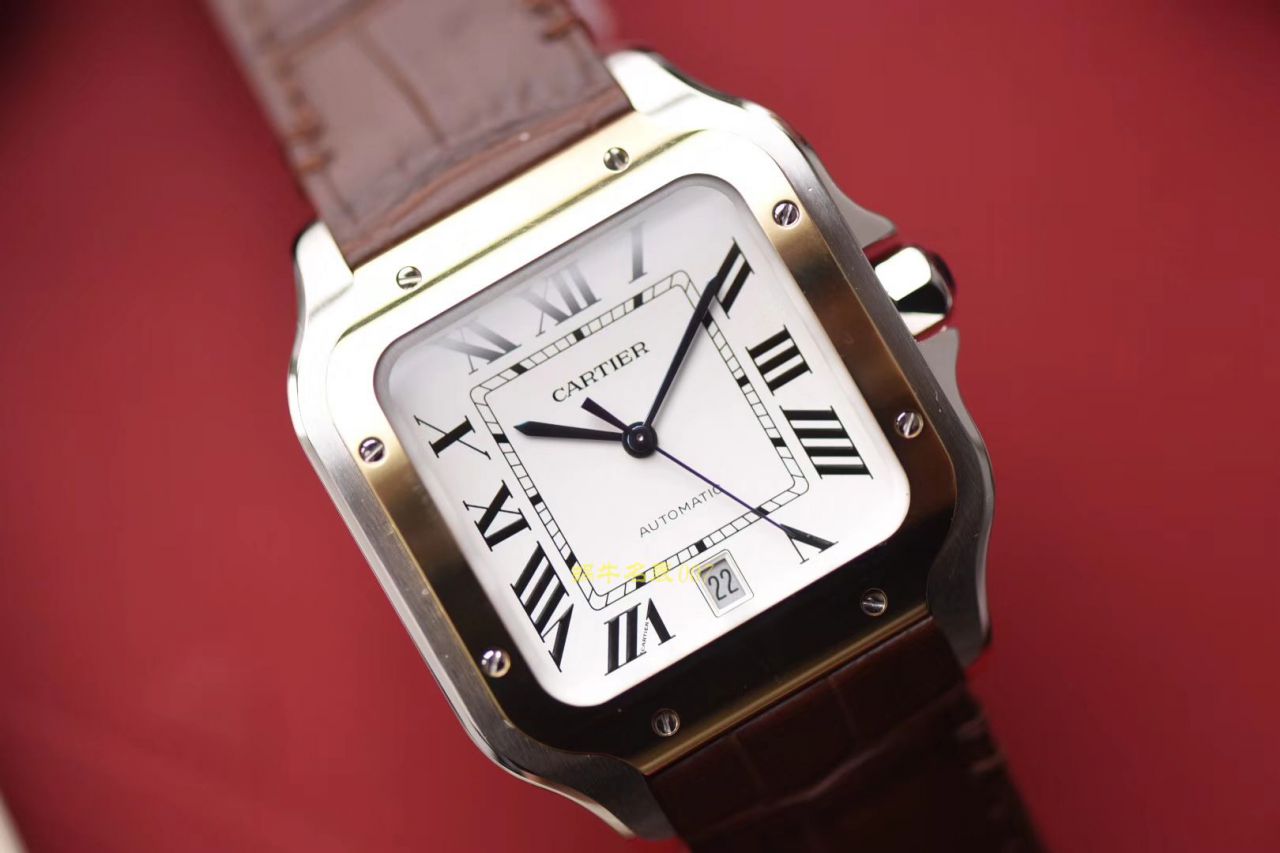 卡地亚山度士系列W20072X7腕表、W20107X7男女情侣腕表【V6一比一超A高仿手表】 / K190
