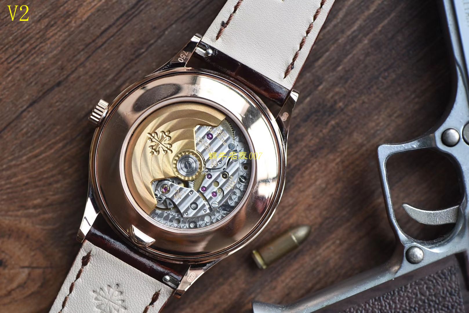 【台湾厂一比一超A高仿手表】百达翡丽复杂功能计时系列5396R-012月相腕表 / BD208