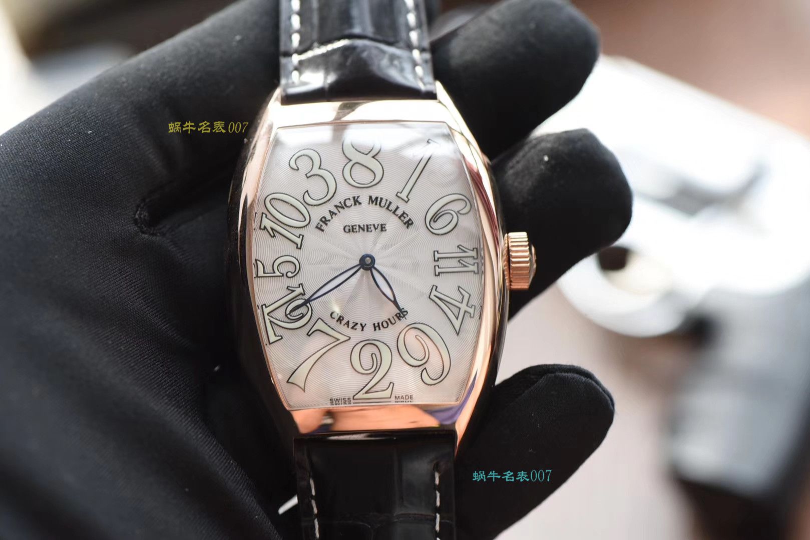 【台湾厂一比一复刻Franck Muller手表】法穆兰CRAZY HOURS 系列8880 CH NR COL DRM腕表 / FL060