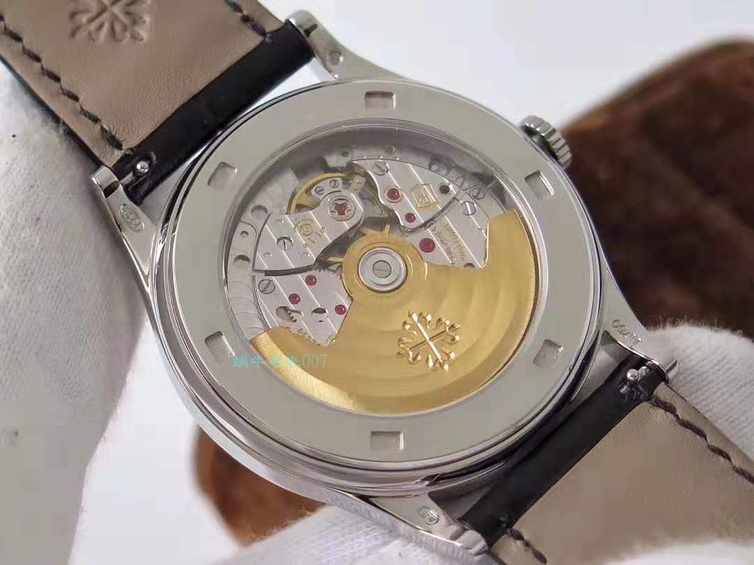 【手表复刻版是什么意思】ZF厂复刻百达翡丽古典表系列5296G-010 白金腕表 / BD186