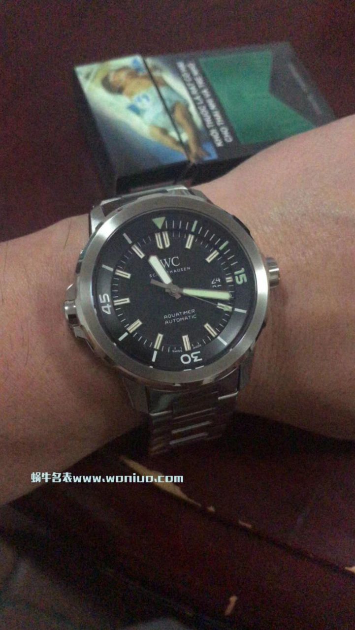 【独家视频测评1:1超A高仿手表】万国海洋时计系列CHRONOGRAPH计时IW329001腕表 / WG165