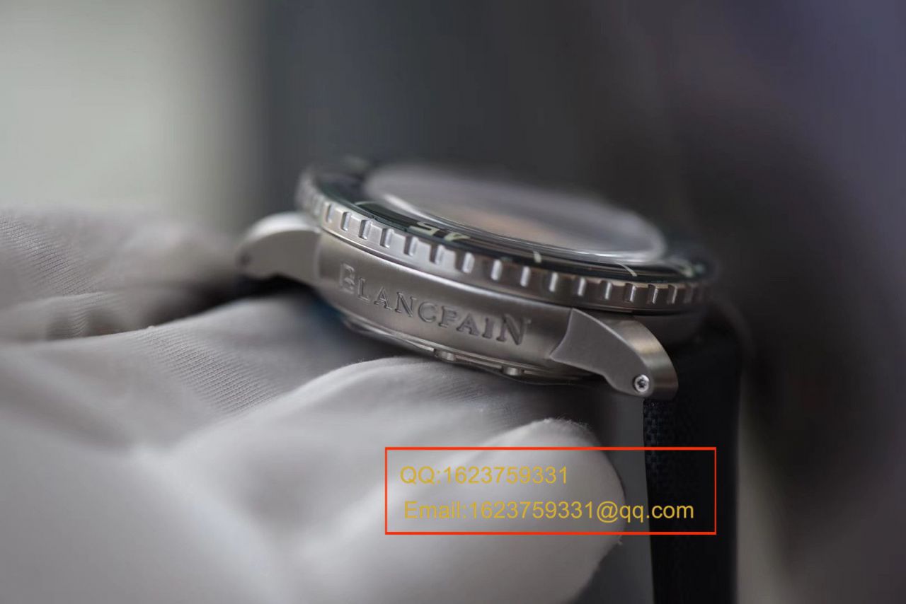 【视频评测ZF厂宝珀五十噚复刻手表】Blancpain宝珀五十噚系列 5015D-1140-52B腕表 / BP061