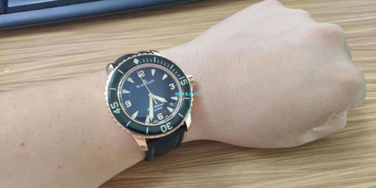 【ZF一比一超A高仿手表】宝珀五十噚系列5015-12B40-O52A蓝面背透腕表 / BP038