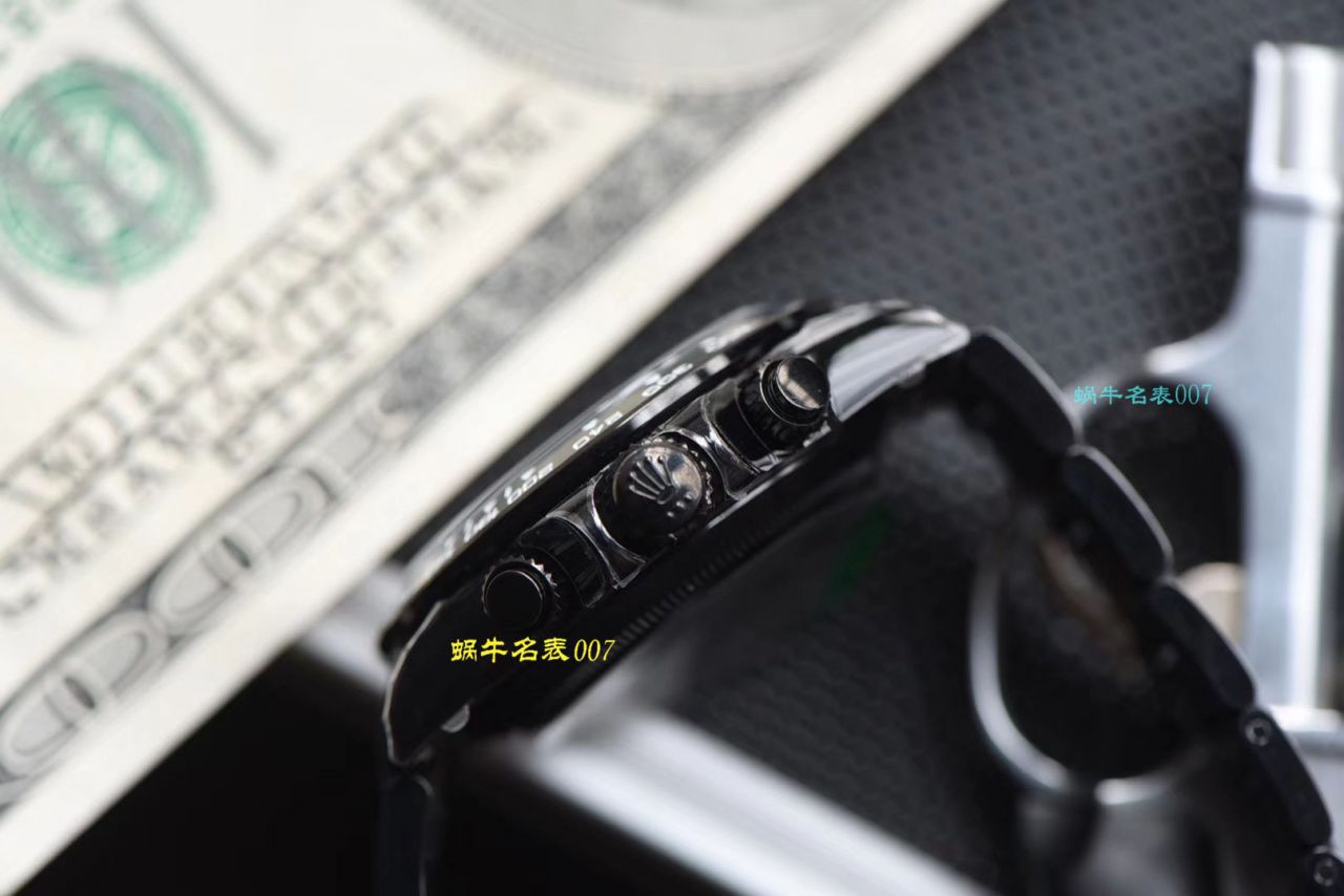 【台湾厂复刻手表】劳力士宇宙计型迪通拿系列116500LN超高颜值酷黑熊猫迪特别版 / R370