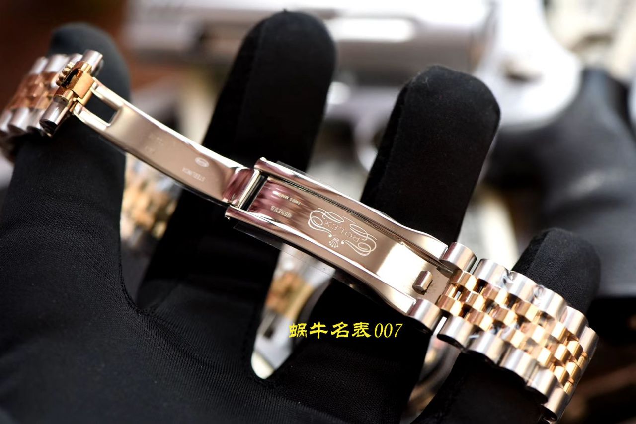 【台湾厂劳力士复刻女表】劳力士女装日志型系列116243-63603白色表盘腕表 / R371