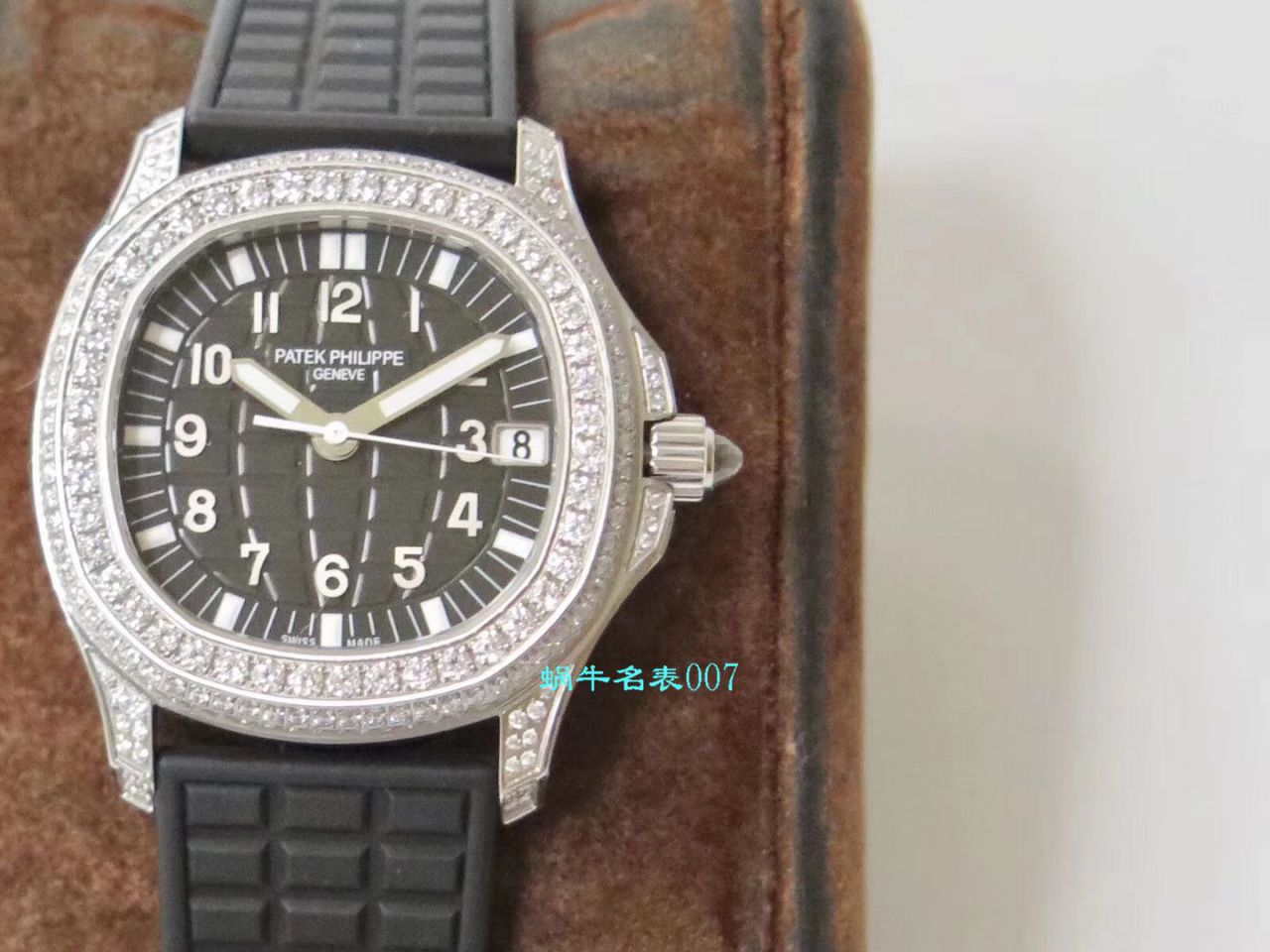 【PPF厂PATEK PHILIPPE复刻表】百达翡丽AQUANAUT系列5069G-001 白金女士腕表 / BD230